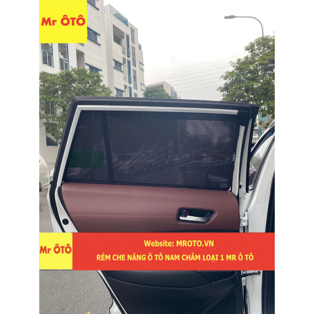 Rèm Che Nắng Nam Châm Chống Tia UV Cho Xe TOYOTA CROSS , Hàng Loại 1 Mr Ô Tô