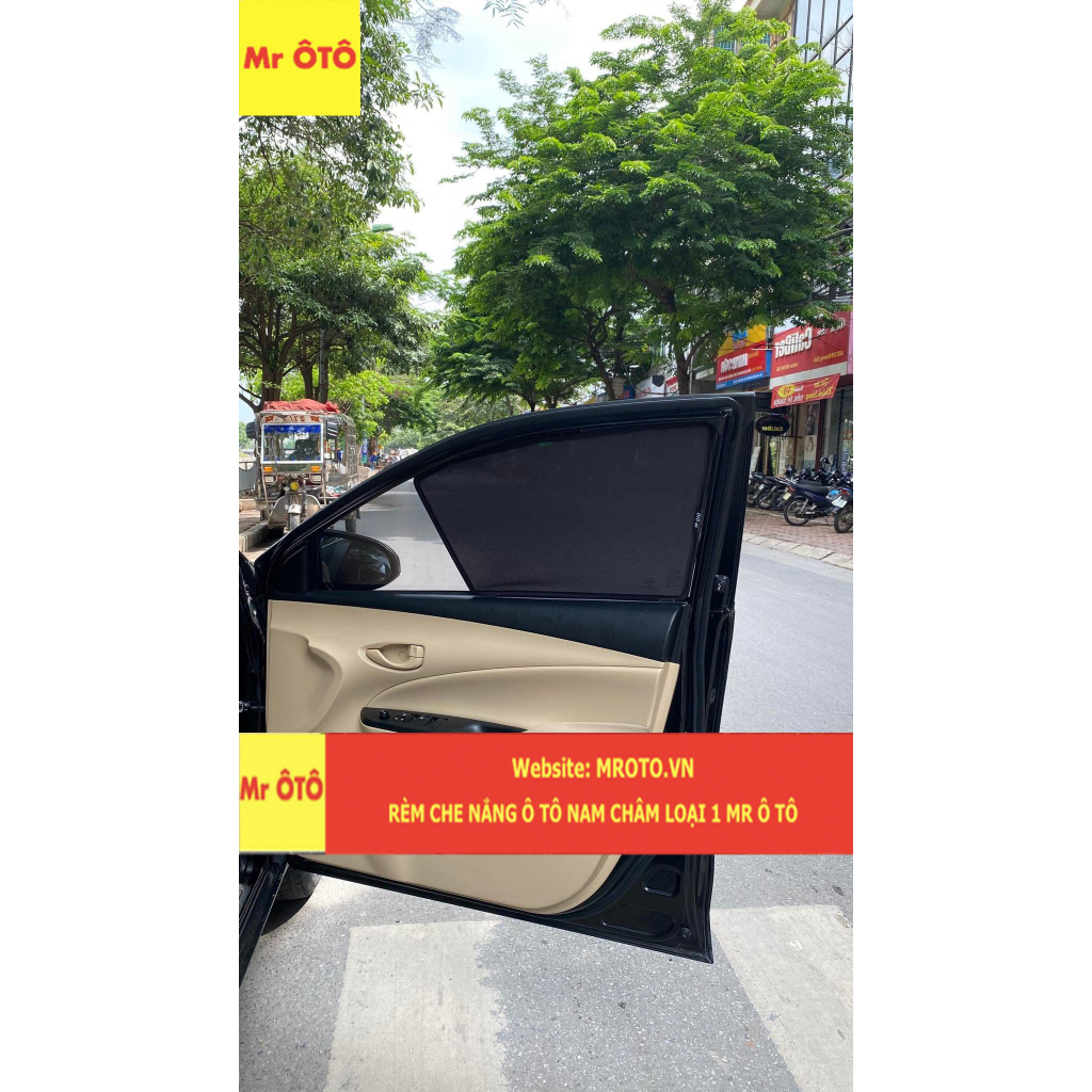 Rèm Che Nắng Nam Châm Chống Tia UV Xe TOYOTA VIOS , Hàng Loại 1 Mr Ô Tô | BigBuy360 - bigbuy360.vn