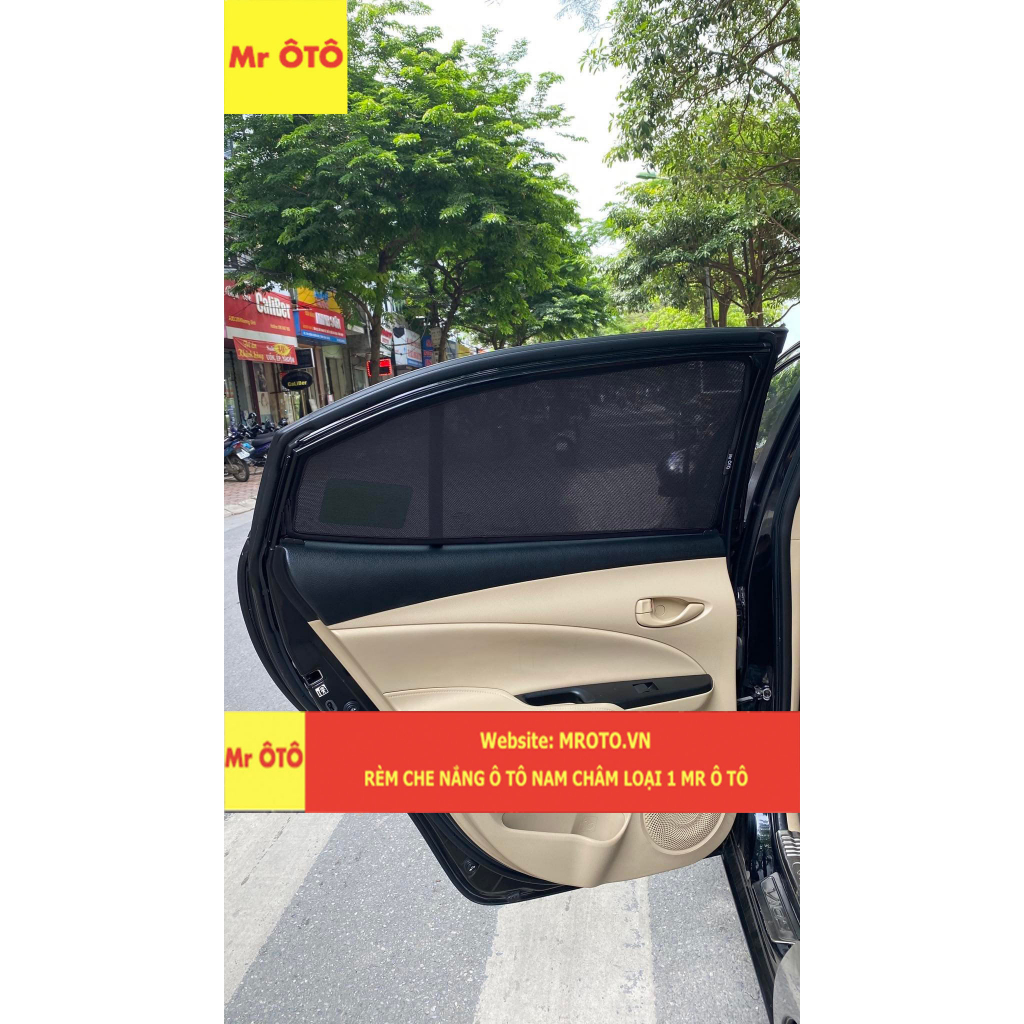 Rèm Che Nắng Nam Châm Chống Tia UV Xe TOYOTA VIOS , Hàng Loại 1 Mr Ô Tô | BigBuy360 - bigbuy360.vn