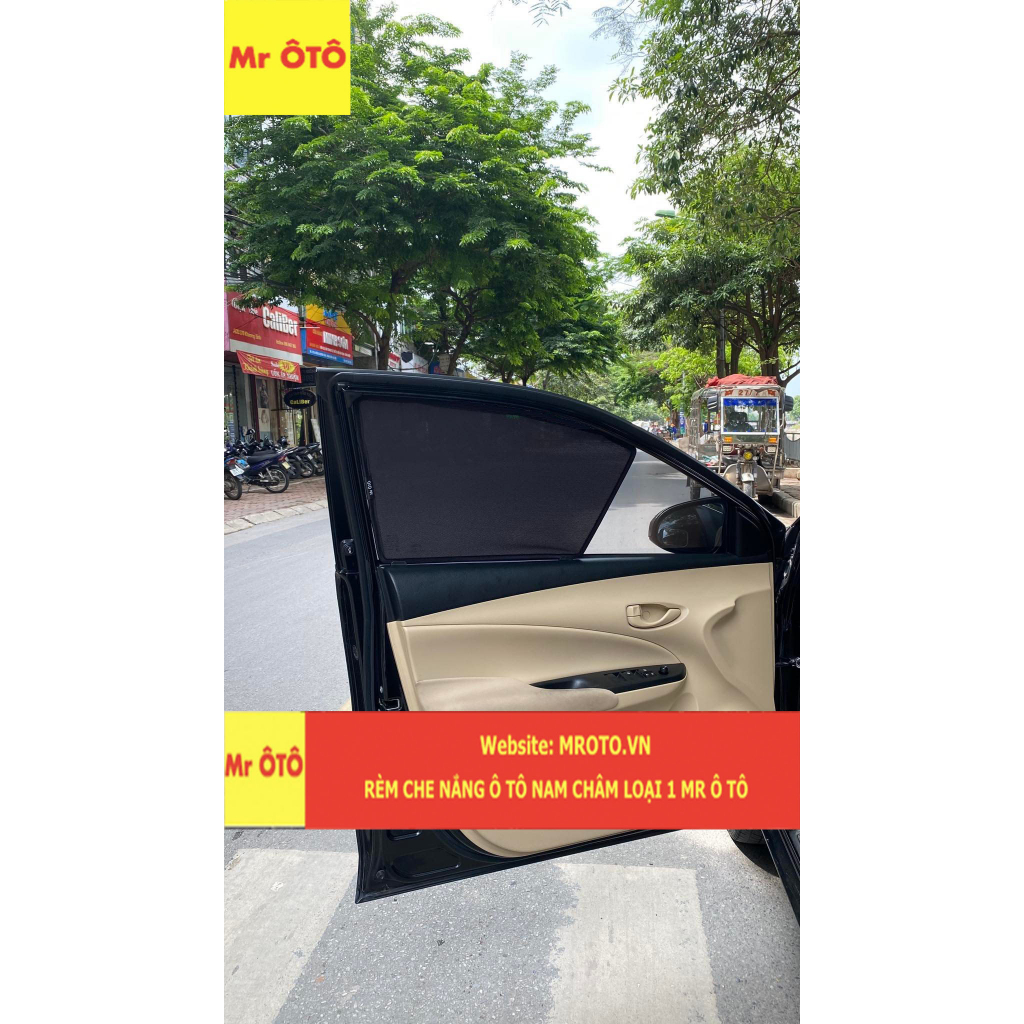 Rèm Che Nắng Nam Châm Chống Tia UV Xe TOYOTA VIOS , Hàng Loại 1 Mr Ô Tô | BigBuy360 - bigbuy360.vn