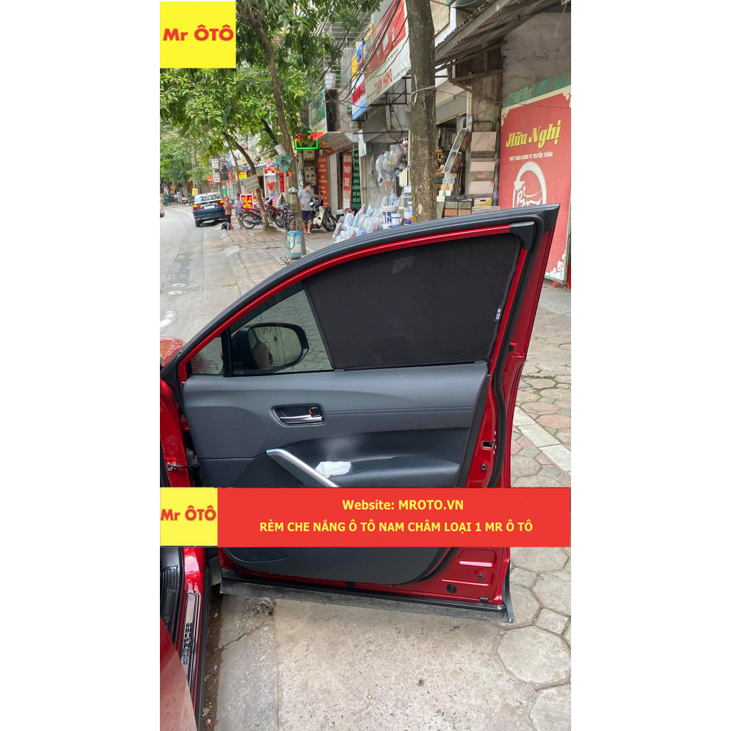 Rèm Che Nắng Nam Châm Chống Tia UV Cho Xe TOYOTA CROSS , Hàng Loại 1 Mr Ô Tô