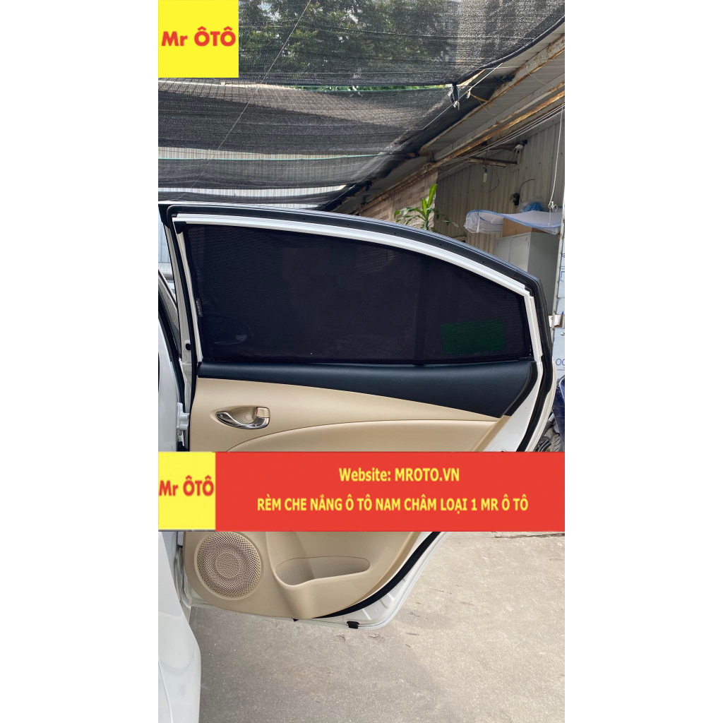 Rèm Che Nắng Nam Châm Chống Tia UV Xe TOYOTA VIOS , Hàng Loại 1 Mr Ô Tô | BigBuy360 - bigbuy360.vn