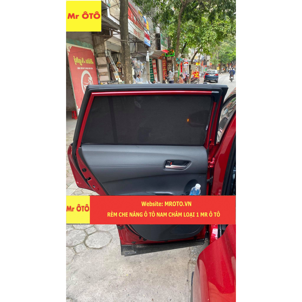 Rèm Che Nắng Nam Châm Chống Tia UV Cho Xe TOYOTA CROSS , Hàng Loại 1 Mr Ô Tô