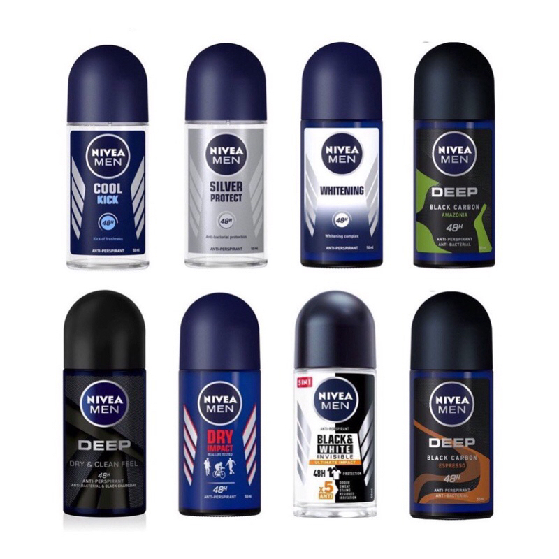 Lăn ngăn mùi Nivea Men Black & White: giảm vết ố vàng trên áo