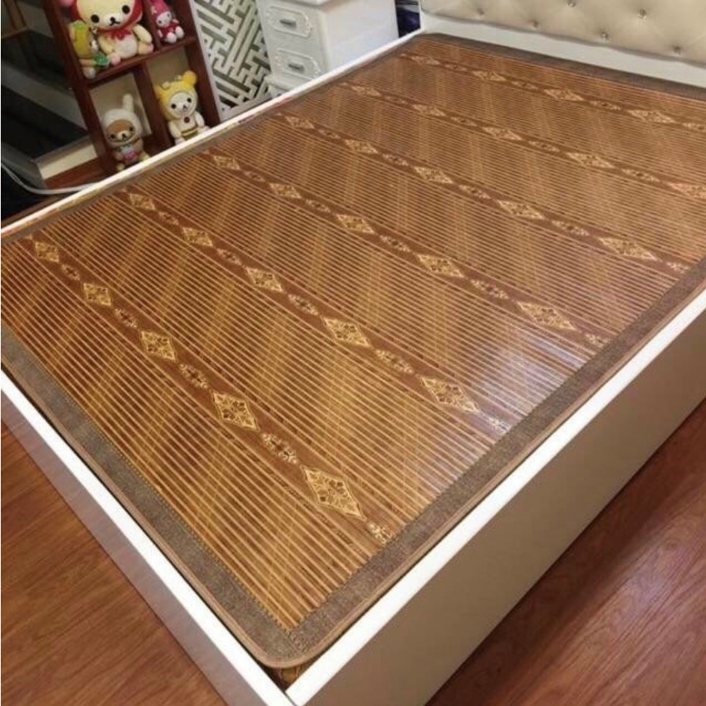 Chiếu trúc, chiếu tre vân gỗ sự lụa chọn lý tưởng cho mùa hè [ Hàng chuẩn loại 1 ]