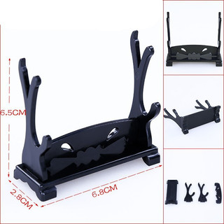 Giá đỡ mô hình kiếm trưng bày phong cách cổ trang chất liệu nhựa Kích thước 6.5x2.8x6.8 cm.