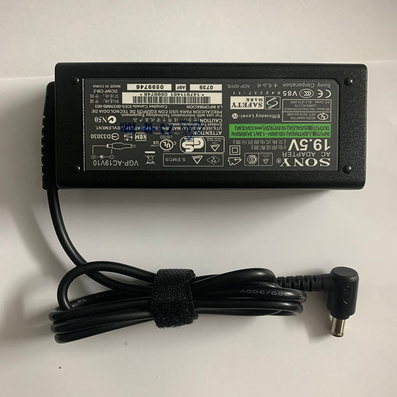 Sạc Laptop Sony Zin 19.5V - 3.9A 75W Chân 6.5x4.4mm Dùng Cho VAIO VGP-AC19V20 VGP-AC19V19 VGP-AC19V34 VGP-AC19V27