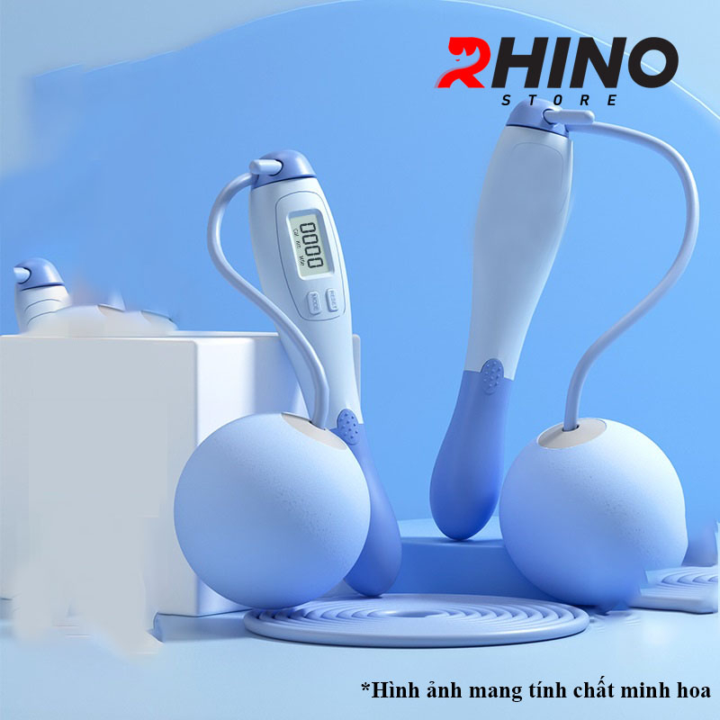 Đôi bóng nhảy dây Rhino RB101, dùng để gắn kèm dây nhảy, chưa bao gồm tay cầm