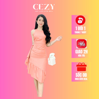 Đầm body nhún bèo có size bigsize Cezy D26