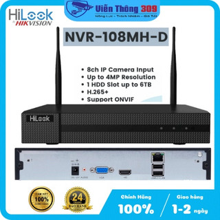 Đầu ghi hình camera ip 8 kênh hilook nvr-108mh-d