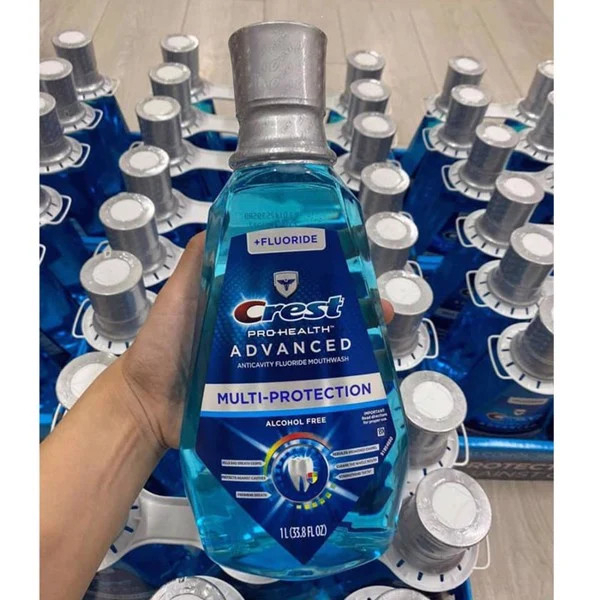 Nước súc miệng Crest Pro Health Advanced 1000ml