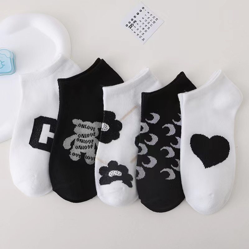 SET 5 ĐÔI VỚ GẤU -GẤU MẶT TRĂNG