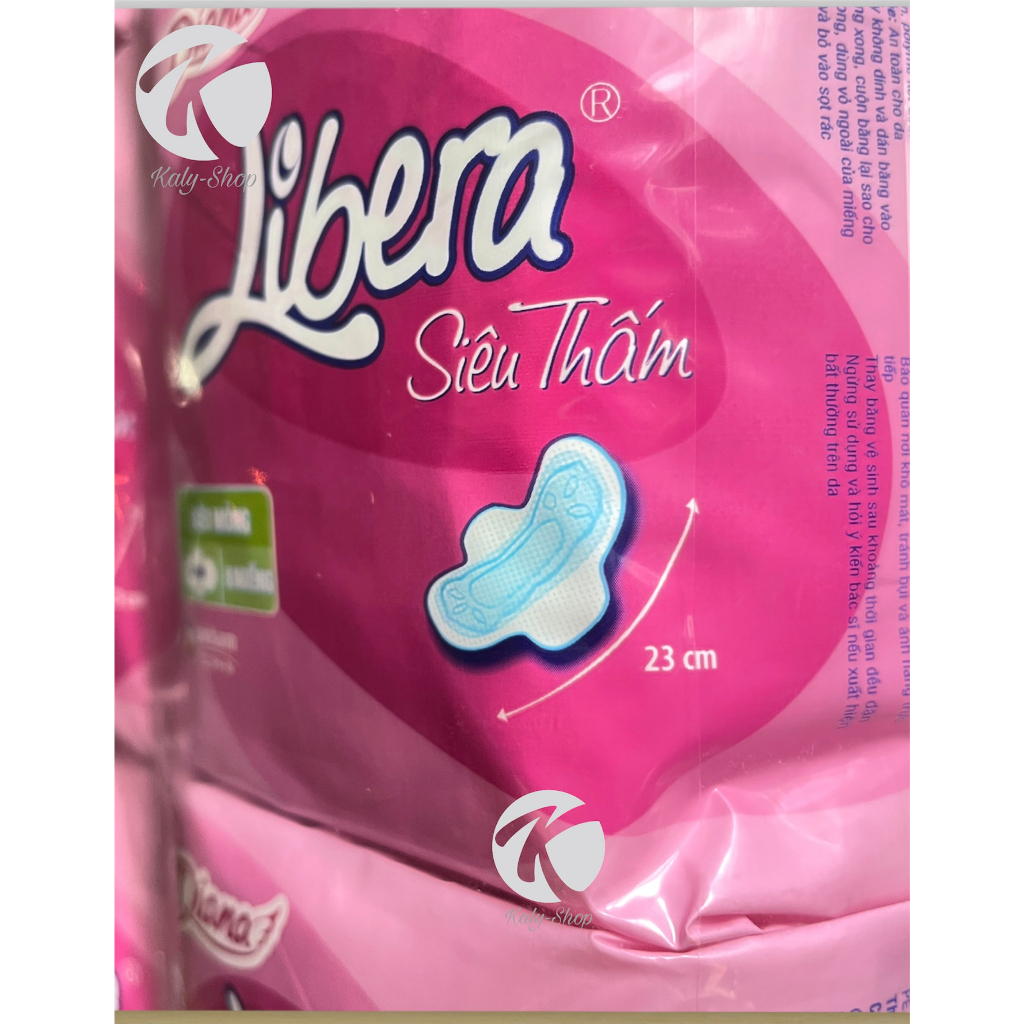 Bộ 6 Gói Băng Vệ Sinh Diana Libera Siêu Mỏng Có Cánh