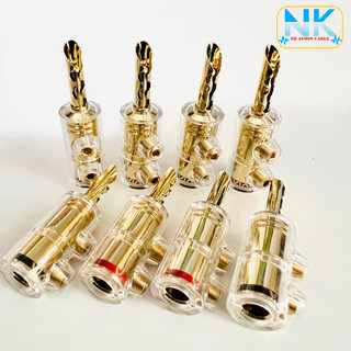 Jack Bắp Chuối Viablue Đồng Mạ Vàng Cao Cấp