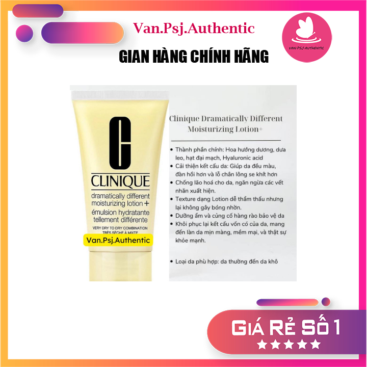 KEM DƯỠNG CLINIQUE MOISTURIZING LOTION