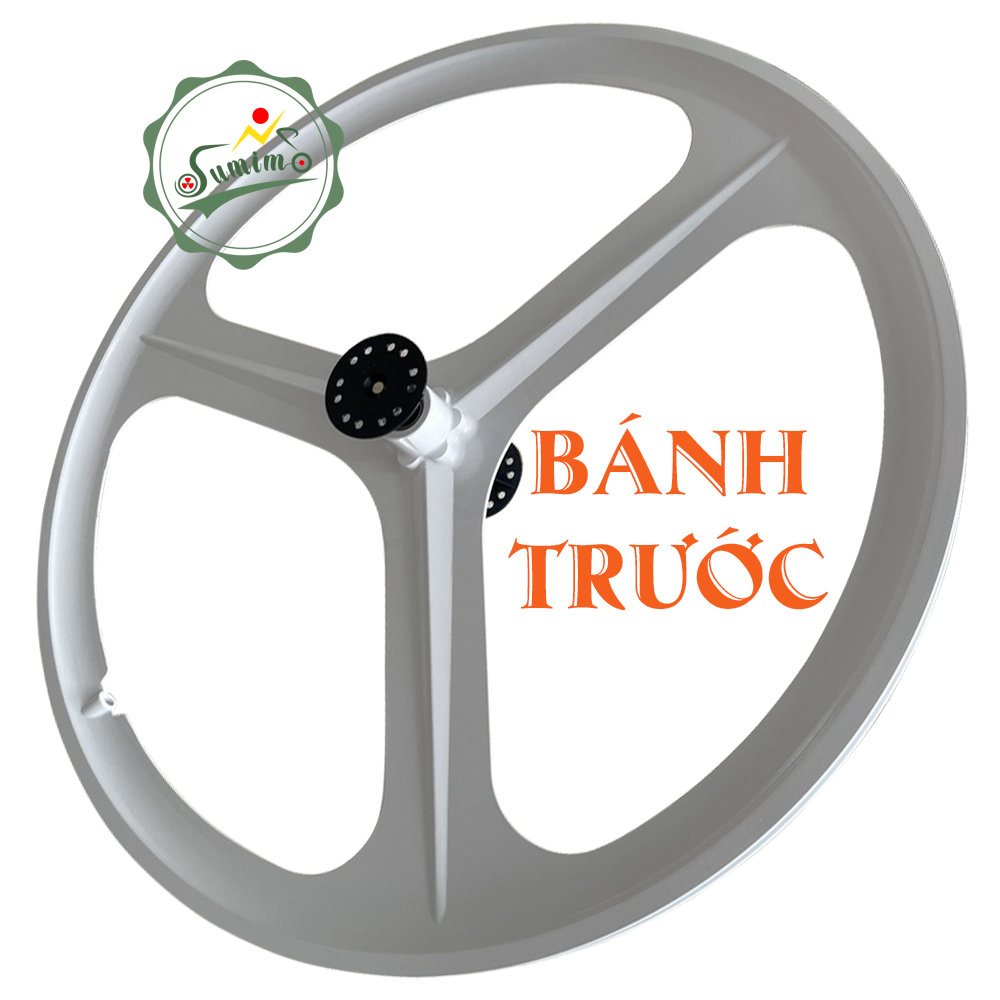 Bánh 3 đao 700c có gân cho xe đạp Fixed Gear