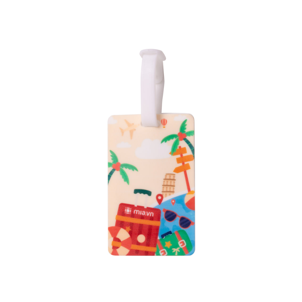 Thẻ treo hành lý Mia travel luggage tag - Mẫu giao ngẫu nhiên