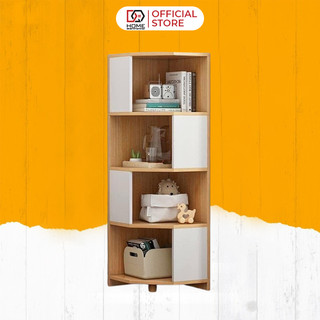 Kệ Góc Tường Ngũ Giác, tiện lợi, kệ đa năng, bền đẹp chất gỗ MDF dày 12mm dễ dàng lắp ráp Hãng DQ HOME