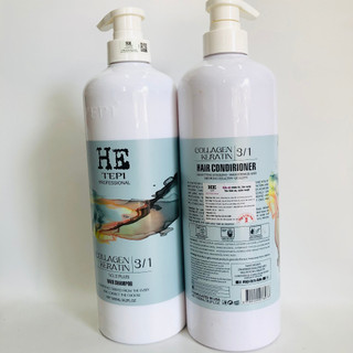 [SỈ] [CHÍNH HÃNG] Cặp dầu gội xả HE Tepi 1000ml*2