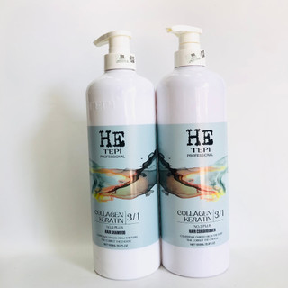 [SỈ] [CHÍNH HÃNG] Cặp dầu gội xả HE Tepi 1000ml*2