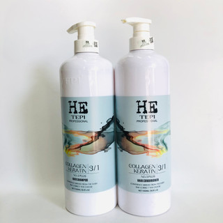 [SỈ] [CHÍNH HÃNG] Cặp dầu gội xả HE Tepi 1000ml*2