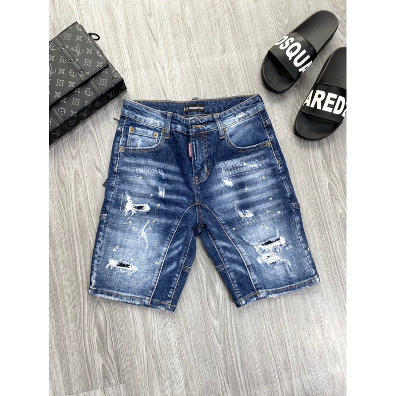 💥𝐇𝐎𝐓𝐑𝐄𝐍𝐃💥Quần Jean DSQ NEWW - Quần Bò Ngố - Quần Sóoc Nam hàng cao cấp có sẵn !!