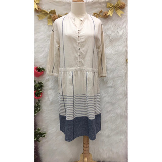 Váy Đầm Phom Suông 2 hand- hiệu SELF+ SERVICE-Size M🌹