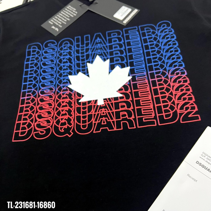 Áo thun DSQ🇨🇦 lá hàng loại 1 chuẩn cao cấp full bao bì tag mác