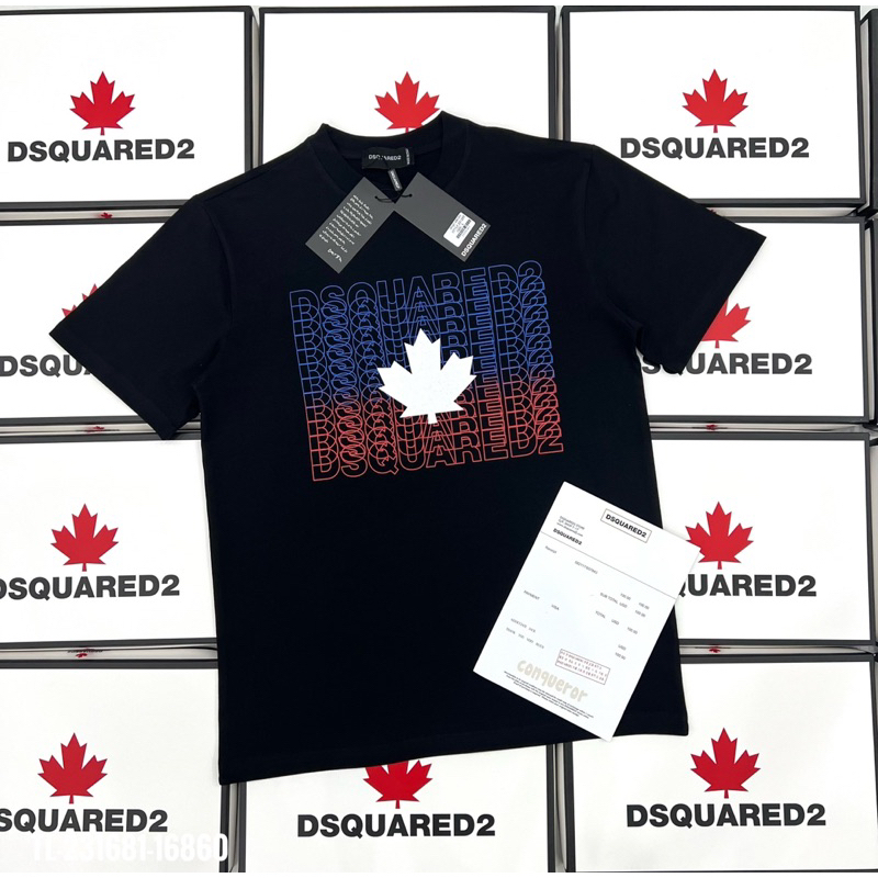 Áo thun DSQ🇨🇦 lá hàng loại 1 chuẩn cao cấp full bao bì tag mác