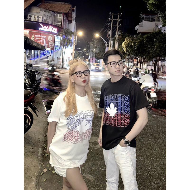 Áo thun DSQ🇨🇦 lá hàng loại 1 chuẩn cao cấp full bao bì tag mác