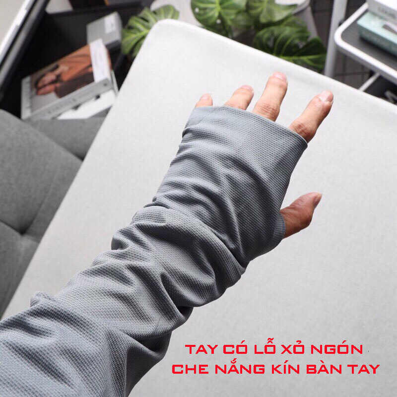 Áo chống nắng nam big size Vải Hạt Gạo Kim Cương Thông Hơi Túi Khóa Kéo Mũ Trùm Kín Mặt Chống Tia UV cho người 80-120kg