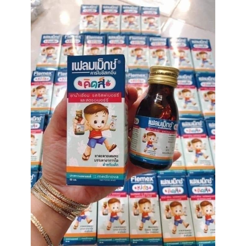 Siro giảm ho long đờm Flemex 60ML Thái