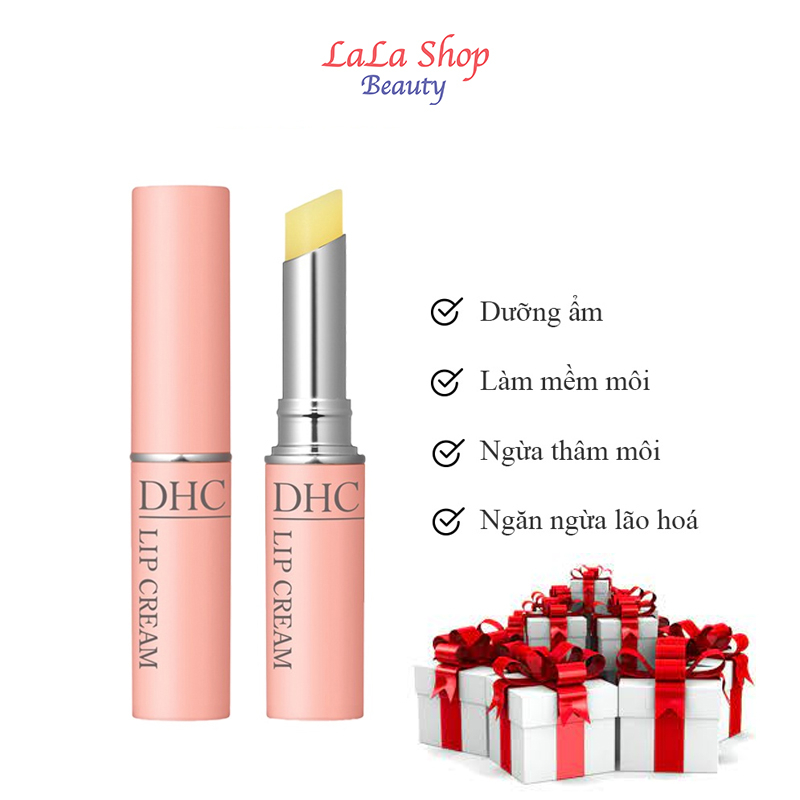 Son Dưỡng Môi DHC Lip Cream giúp dưỡng ẩm và làm mềm môi