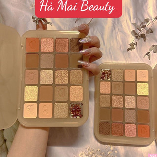 Bảng phấn mắt 20 ô Dikalu hạt ngọc lấp lánh