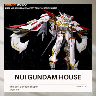 Mô hình lắp ráp gundam mg 1/100 daban 8826 astray gold frame amatsu hana