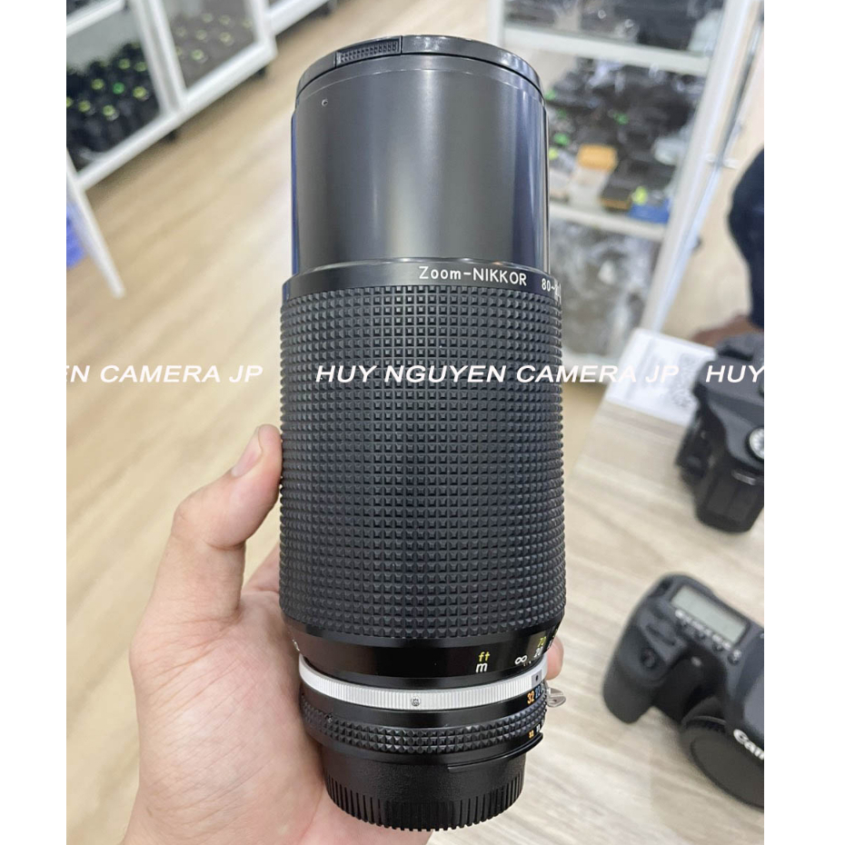 ỐNG KÍNH NIKON 80 200 F4 AIS  99% rất đẹp, huyền thoại siêu tia. 18 tia rất đẹp.
