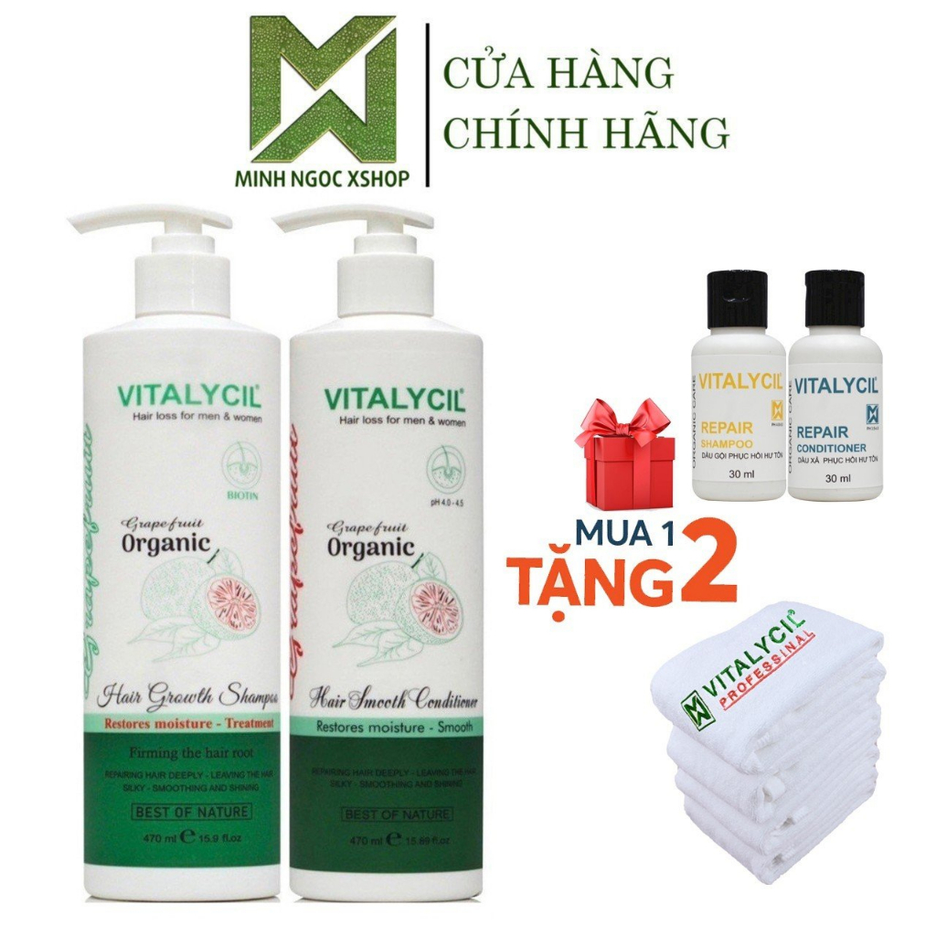 (Quà tặng) Khăn bông tắm cao cấp Vitalycil