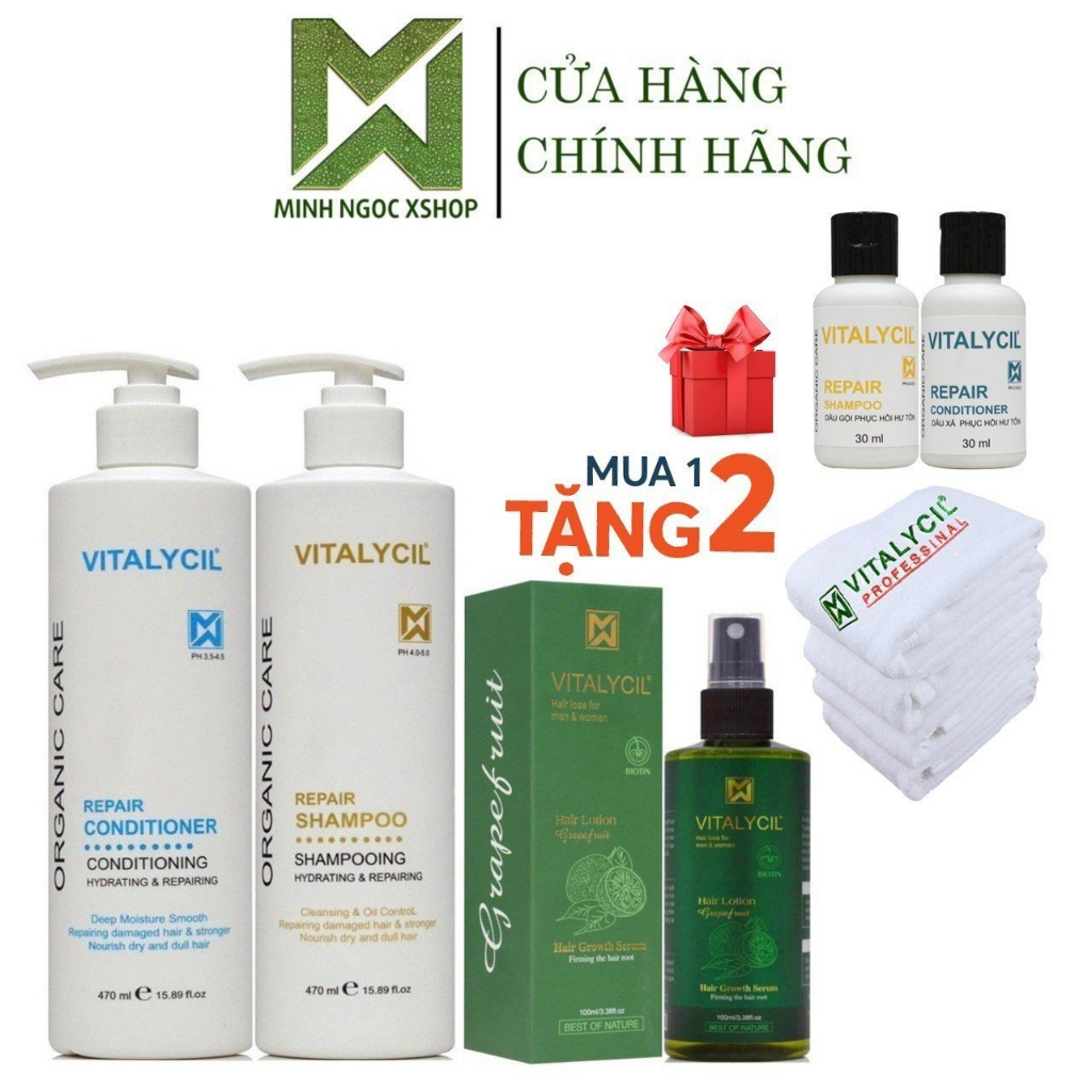 (Quà tặng) Khăn bông tắm cao cấp Vitalycil