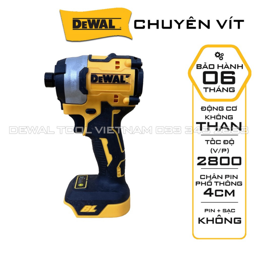 Thân máy chuyên vít DW dây đồng nguyên chất động cơ bền bỉ mạnh mẽ chân phổ thông 4cm