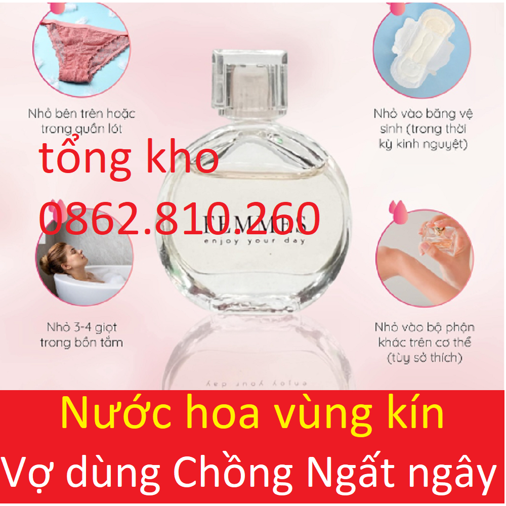 Nước Hoa Vùng Kín Nữ QLADY SEXY LOVE 5ml Chính Hãng Cô Bé Thơm Lâu Bím Bim Bim Vùng Kính Thơm