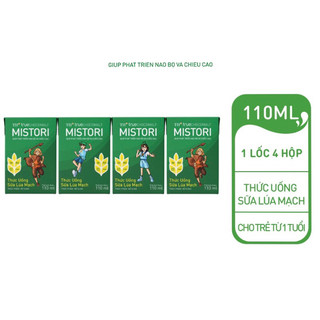Thùng 48 hộp sữa lúa mạch TH CHOCOMLT MISTORI 110ml