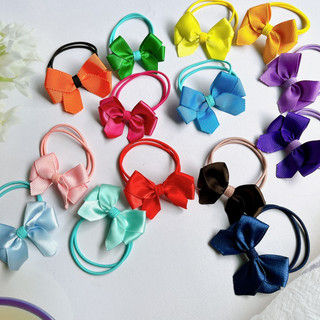 Set 100 dây cột tóc nơ giá rẻ