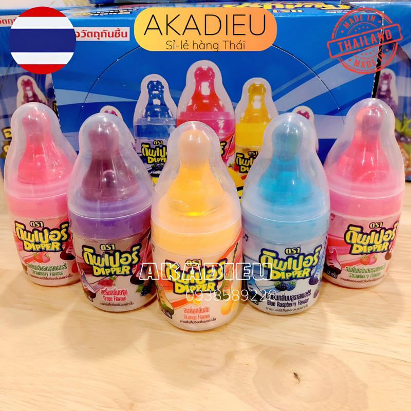 Kẹo Mút Bình Sữa Thái Lan 4 Vị