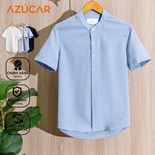 Sơ Mi Đũi Cổ Tàu Cao Cấp AZÚCAR Siêu Mát và thoải mái