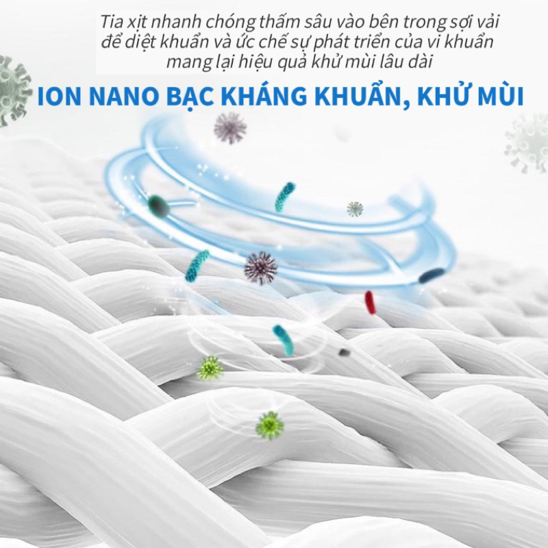 Bình Xịt Khử Mùi Giày Dép Nano Bạc 260ml (Cao Cấp) Chai (Lọ) Khử Mùi Hôi Chân Loại Bỏ Mùi Hôi Triệt Để Kháng Khuẩn