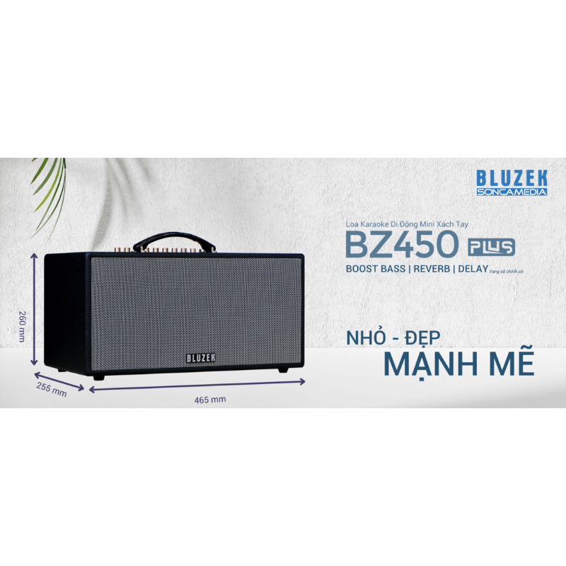 Loa karaoke xách tay chính hãng Bluzek BZ450Plus