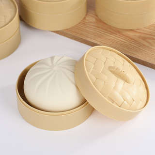 Đồ chơi Trung Thu bóp dẻo, Squishy giải nén, Lồng Bánh bao hấp Mochi giảm căng thẳng