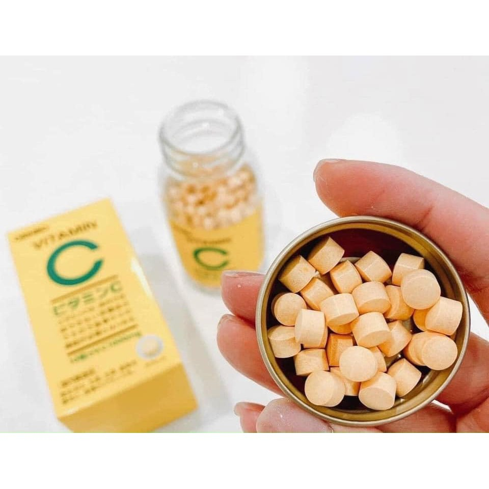 Viên uống Vitamin C 1000mg Orihiro 300 viên nội địa Nhật Bản đẹp da, sáng da, giảm thâm nám, tăng cường sức khỏe