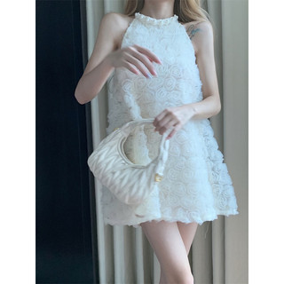 Đầm yếm hoa tôn dáng ulzzang