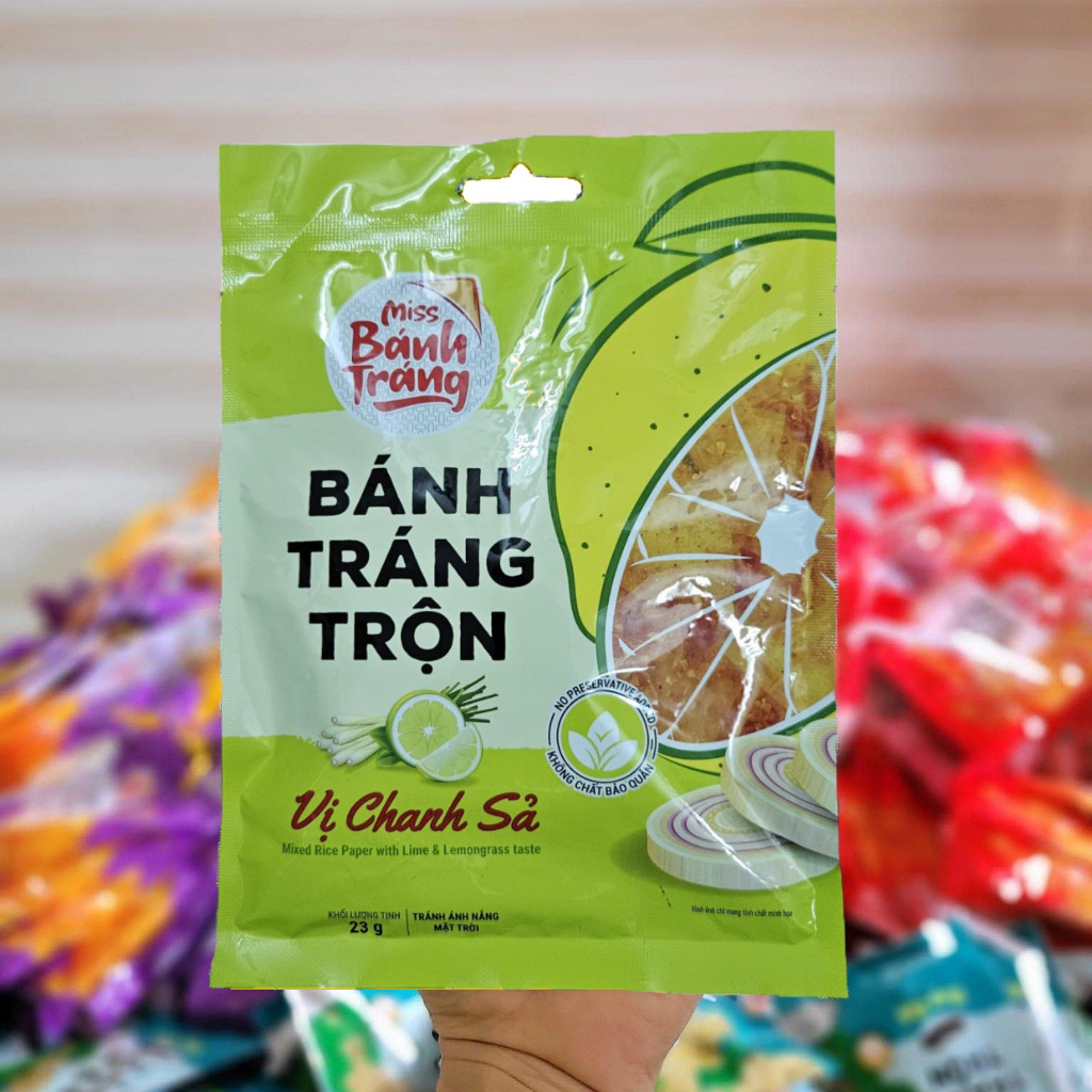 Miss Bánh Tráng Trộn Vị Gà Quay - Chef Biggy Store - Thơm Ngon Đủ Vị - Gói 20-23g